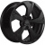Khomen KHW 1724 7x17 5*110 ET46 DIA63.3 Black Литой