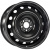 Trebl R-1751 7.5x18 5*114.3 ET45 DIA67.1 Black Штампованный Trebl R-1751 7.5x18 5*114.3 ET45 DIA67.1 Black Штампованный