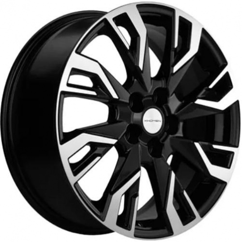 Khomen KHW 1809 7x18 5*108 ET45 DIA60.1 Black Литой