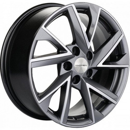Khomen KHW 1714 7x17 5*110 ET46 DIA63.3 F-Silver Литой