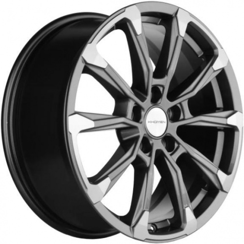 Khomen KHW 1808 7.5x18 5*108 ET40 DIA54.1 Black-FP Литой
