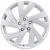 Khomen KHW 1801 7.5x18 5*114.3 ET50 DIA66.1 F-Silver Литой