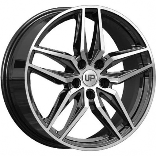 Wheels UP UP112 7x18 5*108 ET33 DIA60.1 New Black Литой