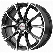 iFree Джет 6.5x16 5*108 ET50 DIA63.3 Блэк Джек Литой