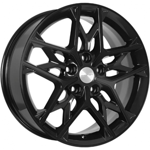 Khomen KHW 1709 7x17 5*110 ET45 DIA67.1 Black Литой