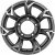 Khomen KHW 1505 5.5x15 5*139.7 ET5 DIA98.5 Gray Литой Khomen KHW 1505 5.5x15 5*139.7 ET5 DIA98.5 Gray Литой