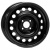 ТЗСК Huyndai Solaris/Kia Rio 6x15 4*100 ET48 DIA54.1 Black Штампованный