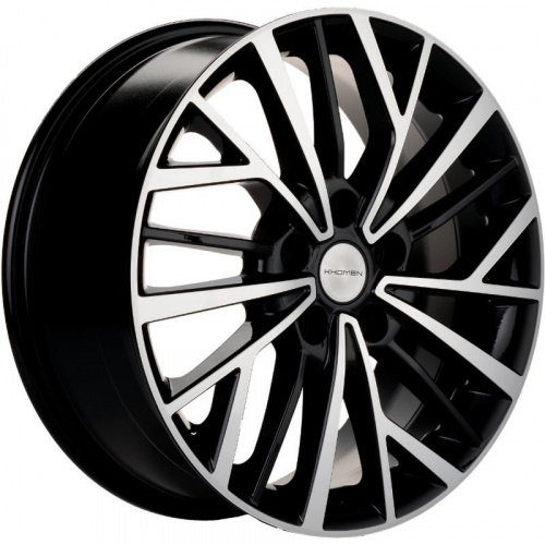 Khomen KHW 1717 7x17 5*108 ET40 DIA60.1 Black Литой